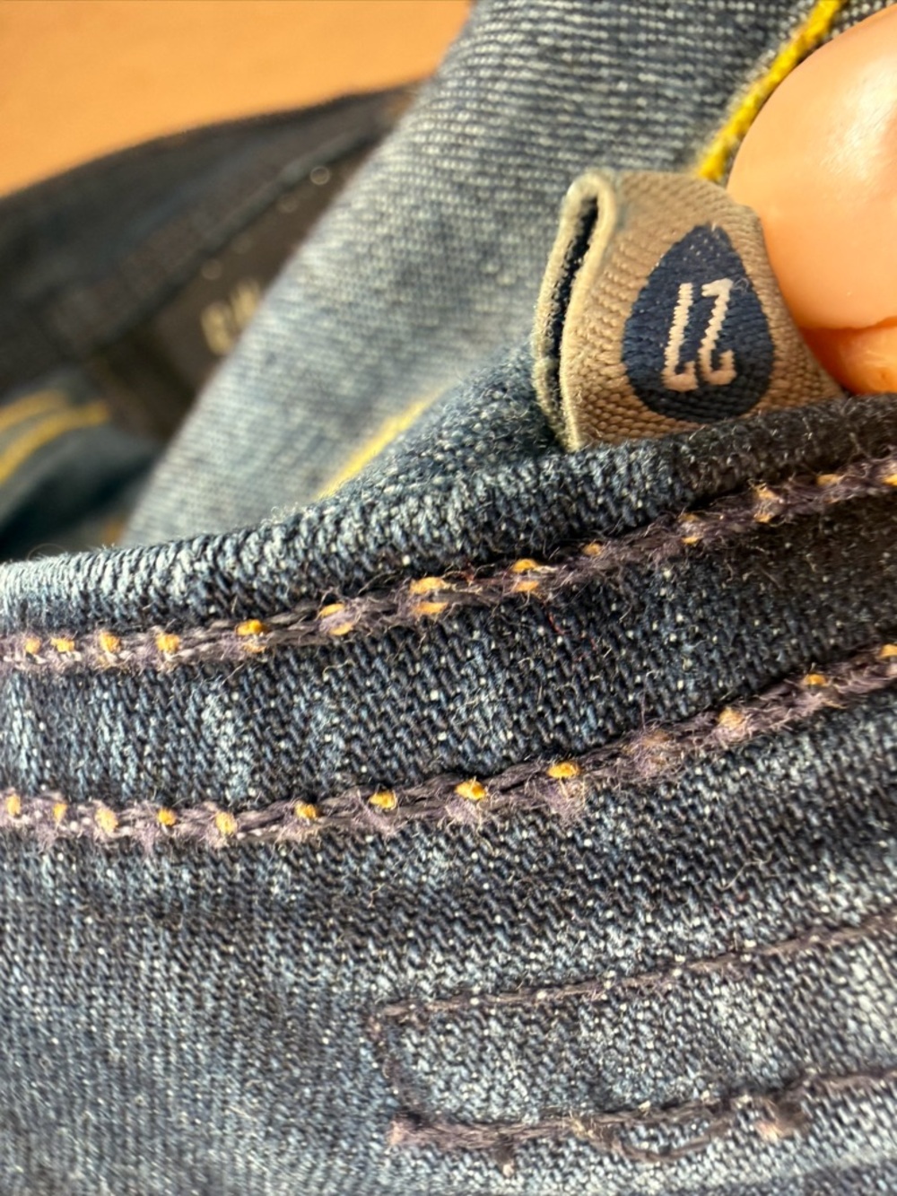 Citizens of Humanity Women's Dark Blue Cuffed Jeans Size 27 - Picture 10 of 11